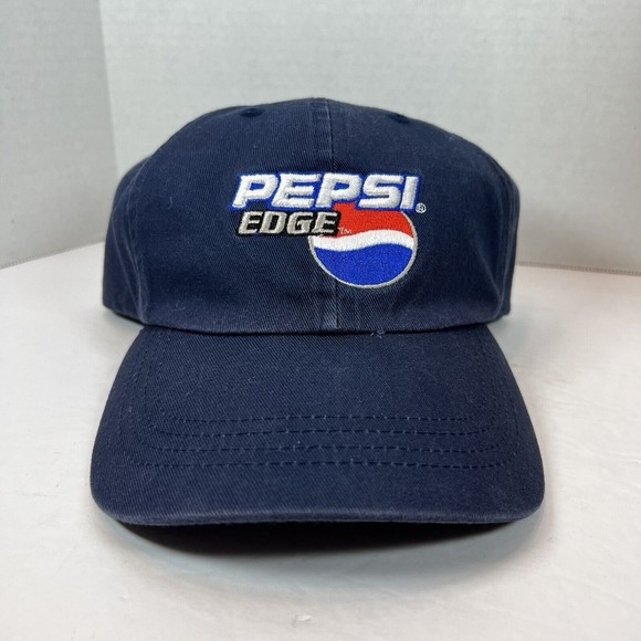 VTG Pepsi Edge Delivery Driver Vendor Strapback Cap Hat - Picture 1 of 10